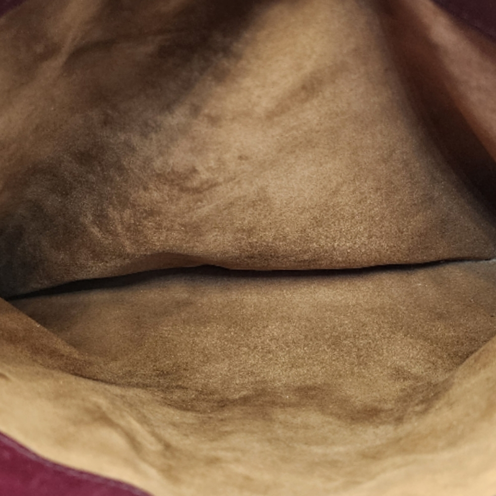 LAMPROM Vintage Italian Leather Shoulder Bag - Picture 3 of 8